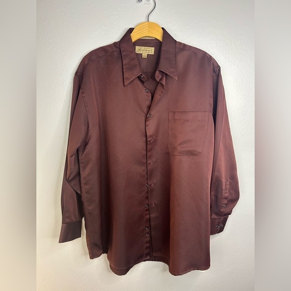 croft & barrow Other - Croft & Barrow Men's Rich Burgundy Button Down Shirt